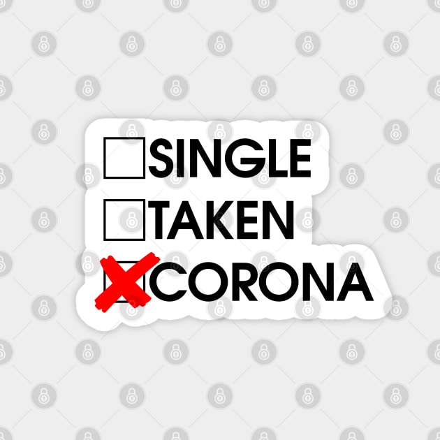 Single Taken Corona Sticker by HentaiK1ng